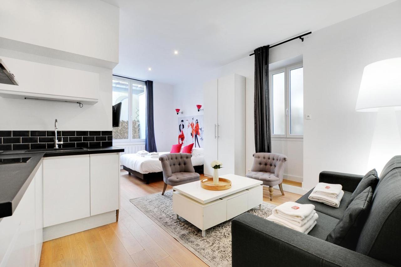 Charming And Calm Studio - 4P -Beaubourg Quarter Paris Luaran gambar